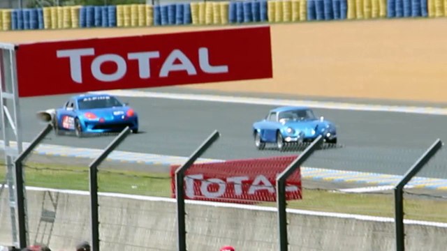 Alpine concept Célébration aux 24 Heures du Mans