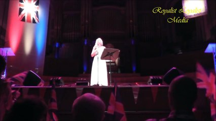 Lisa From Battalion Sings Build My Gallows @ Ulster Hall Celebrations 2012