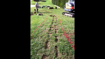 Création d'allée en dalles de schiste