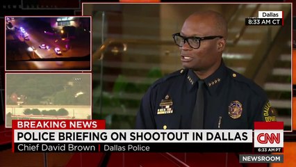 Dallas police: Snipers shot suspect