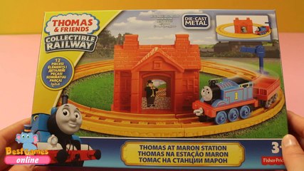 Thomas and Friends Unboxing Toys Video for Little Kids | Thomas at Maron Station