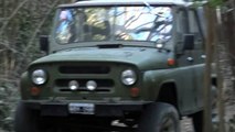 jeep uaz leones cordoba argentina bajando pal rio