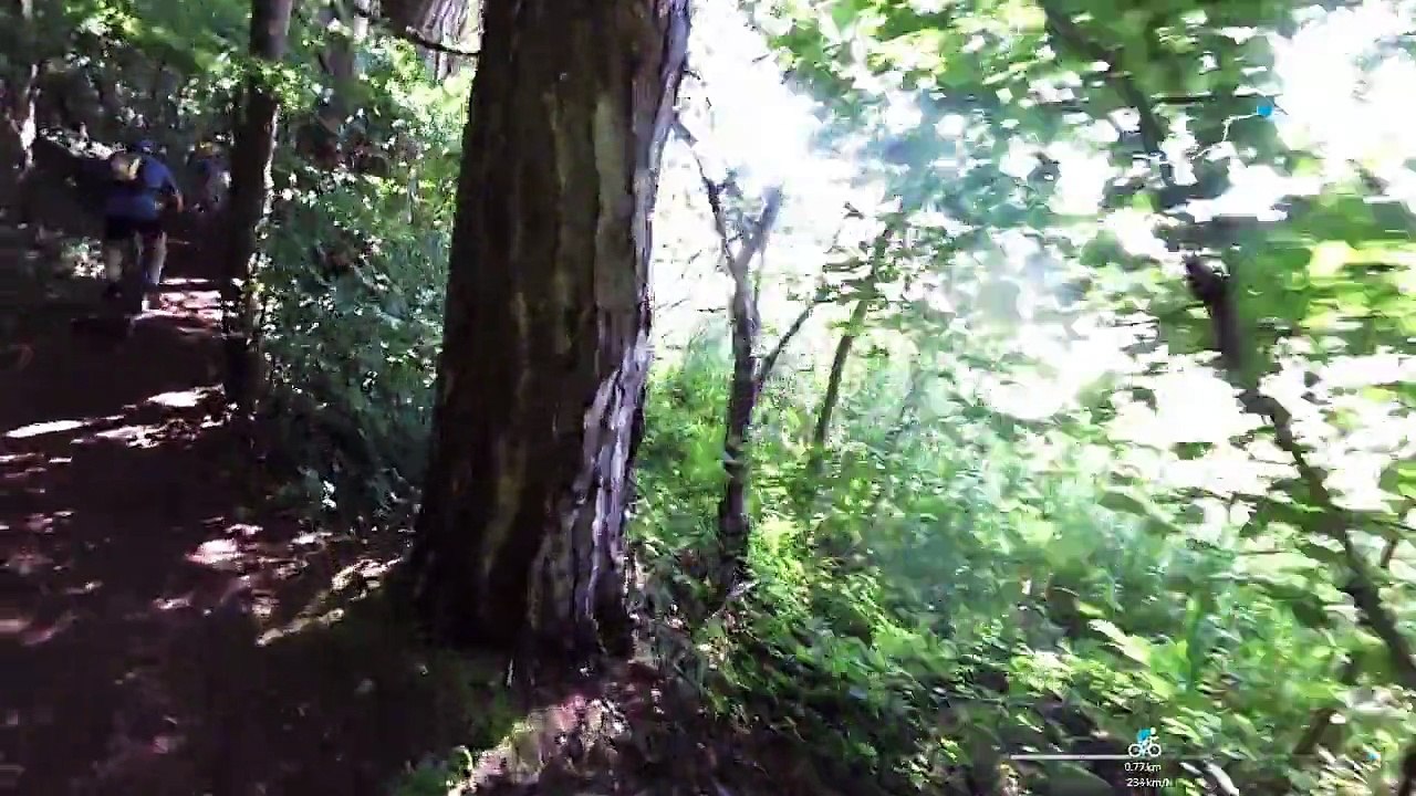 Tour de l'étang de Saint Quentin Fallavier en VTT