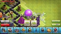 Clash of Clans Air Sweeper TH8 DEFENSE STRATEGY BEST CoC Town Hall 8 FARMING Layout 2015