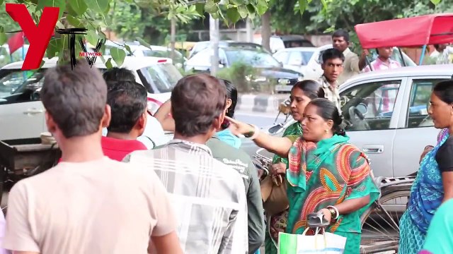 REAL FOOTAGE: Indian Woman fights back on being Harassed!!!