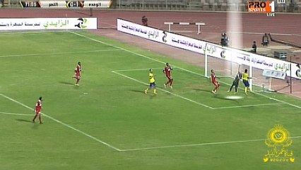 تصديات حارس الوحده ||  احمد الفهـمي امام النـصر  || تعليـق الاستديو التحليلي