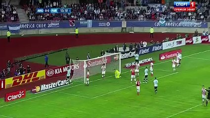 Argentina 2 - 2 Paraguay All Goals & Highlights Copa America 2015