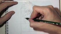 How to draw Goku SSJ4 [Dragonball GT] character tutorial