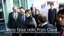 Prins Friso reikt Prins Claus prijs 2008 uit