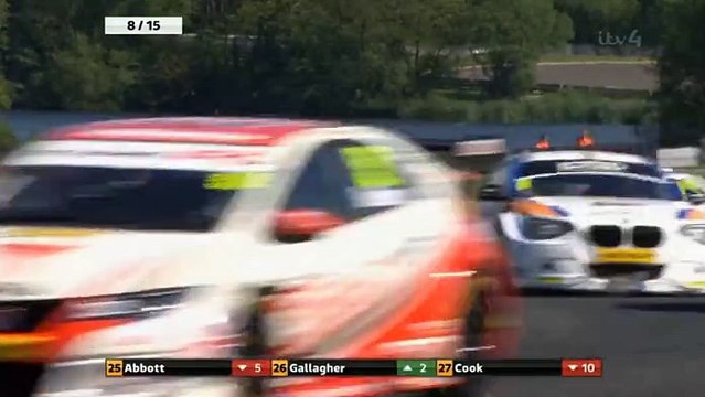 British Touring Car Championship:Outlon Park, Round 11 Race 2 Highlights
