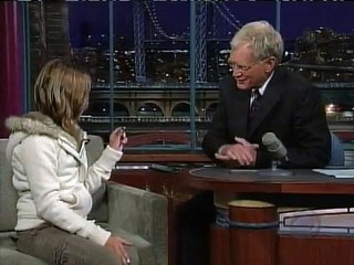 Lily Capehart on David Letterman