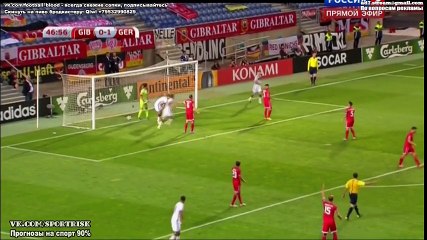 Gibraltar Vs Germany 0-7 Highlights 13-06-2015 Euro Cup Qualification