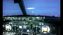 PMDG 737 NGX Landing in Moscow - FSX Filmed on a HD Projector