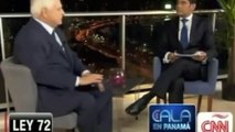 Ismael Cala complaciente con Martinelli durante entrevista donde ofende al pueblo de Panamá