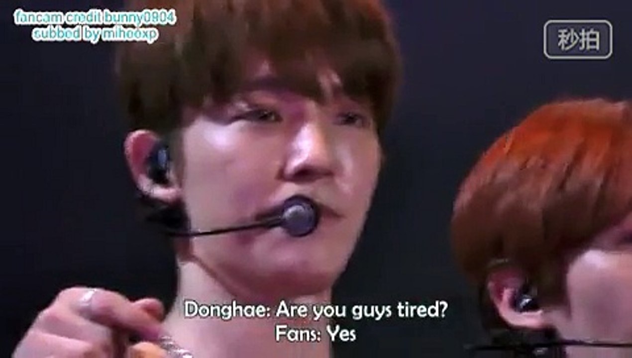 [ENG SUB] 150607 D&E Taipei - Eunhyuk collecting Donghae's Kisses