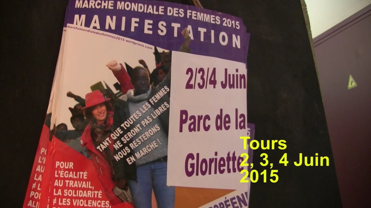 Marche Mondiale des Femmes_Tours du 02 au 4 juin 2015