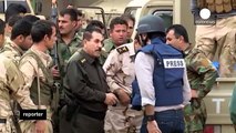 Euronews, en primera línea de fuego con grupo peshmerga - reporter