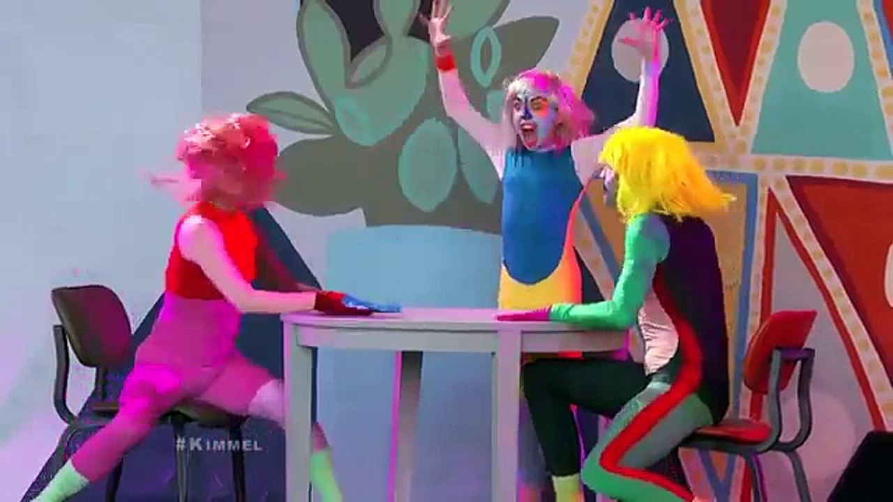 Maddie Ziegler perform chandelier on jimmy kimmel