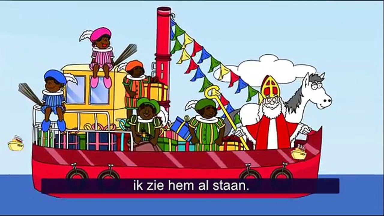 Sinterklaasliedjes van vroeger - Zie ginds komt de stoomboot