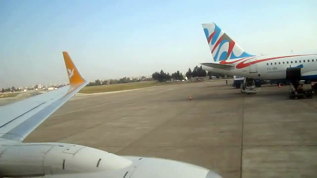 Pegasus Airlines Take Off Adana Şakirpaşa Airport - 01.09.2011