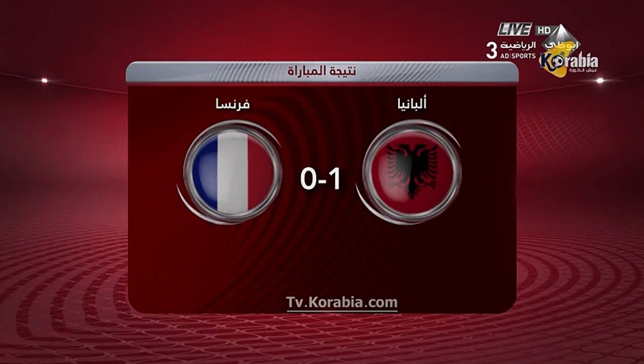 albania 1-0 france