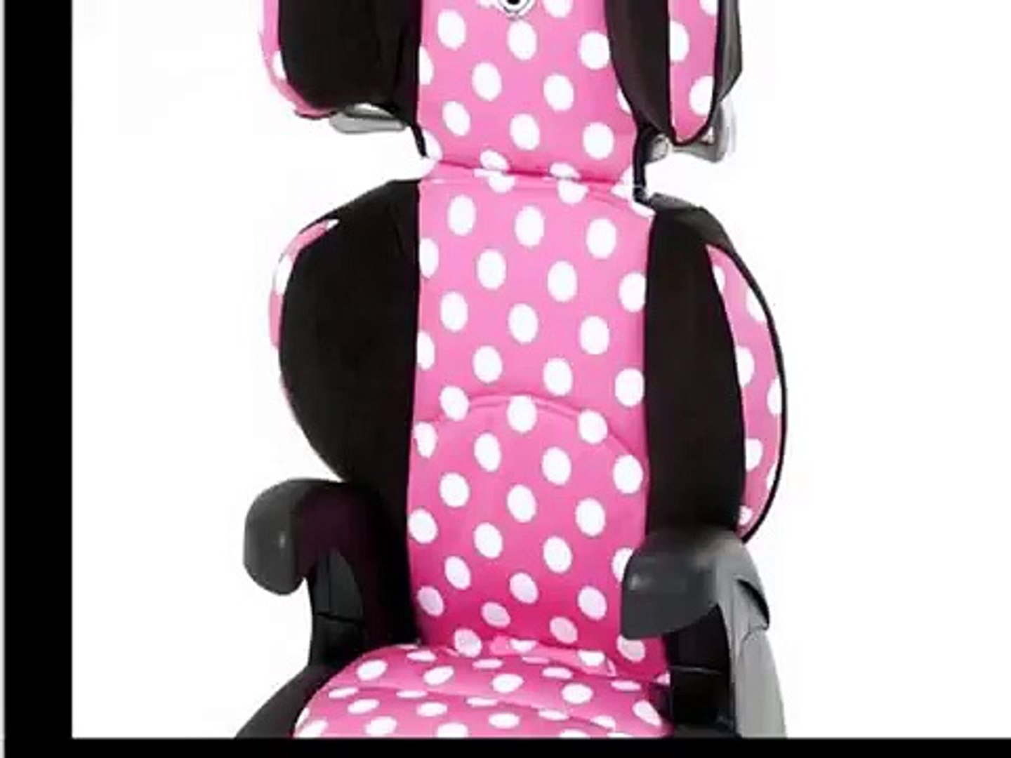 minnie mouse high back booster seat
