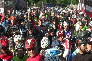 Éxito de público en la 'Riaza B-Pro Bike' de 2015