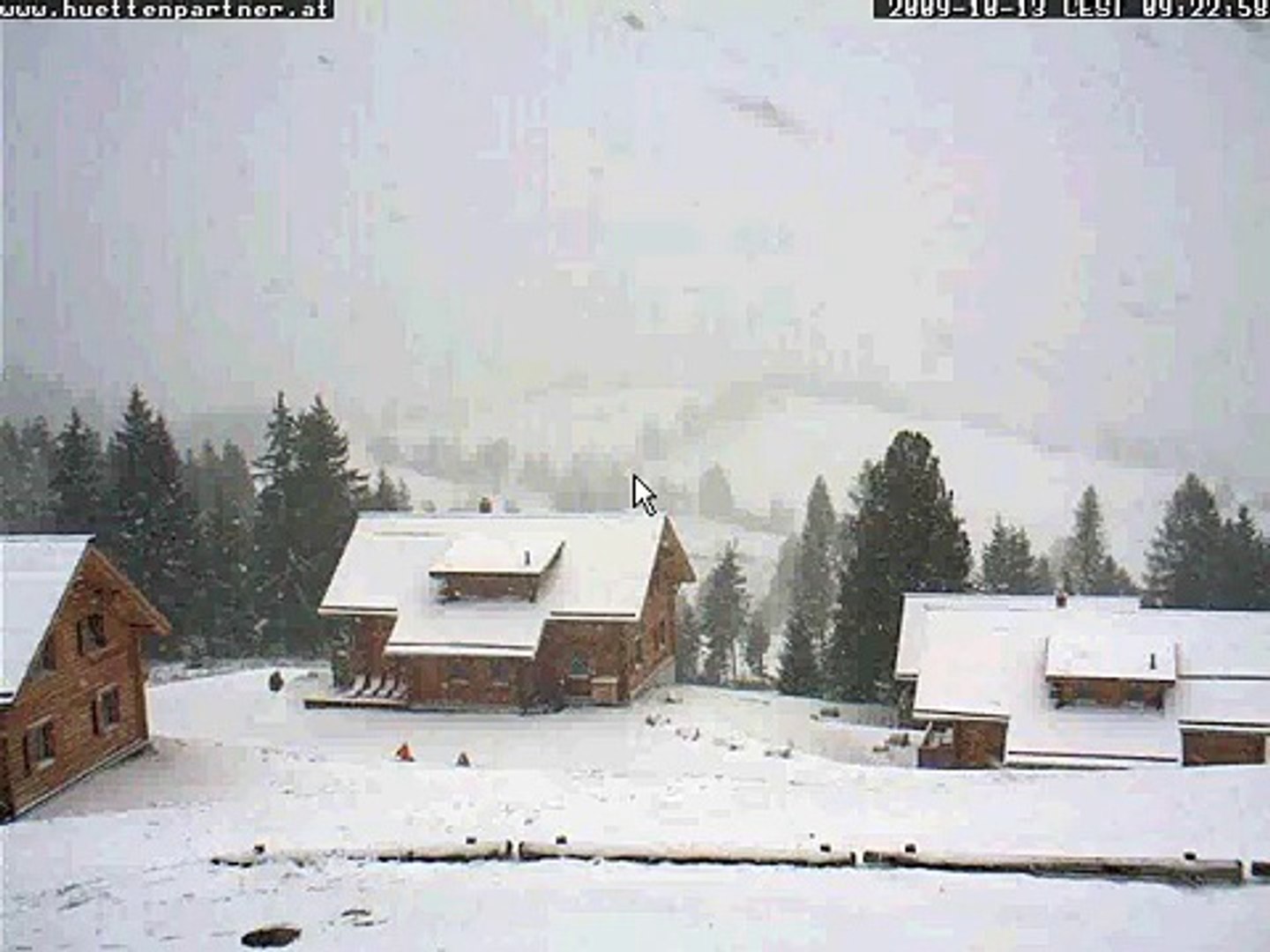 snow in austria