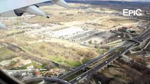 Landing at Barajas Airport, Spain / Aterrizaje en Barajas Madrid, España (HD)