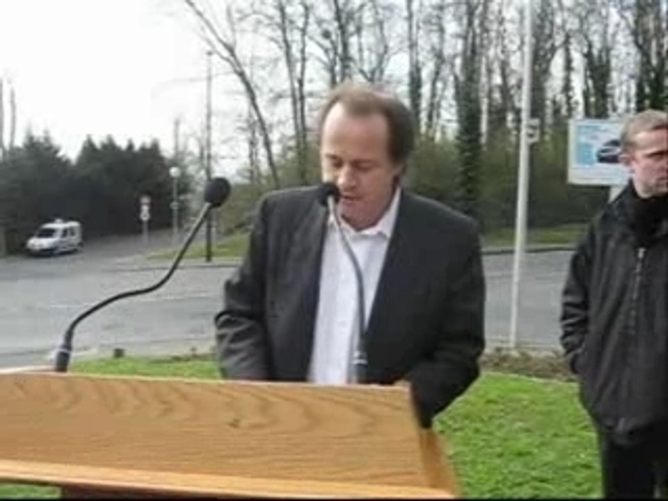Inauguration statue général Bertrand