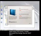 How to install Exchange Server 2007 on Microsoft  Windows Server 2008  Install Exchange Server 2007