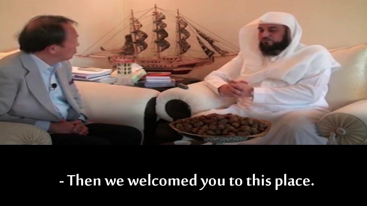 The Reaction of the Japanese Broadcaster after listening  Quran