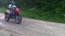 SUZUKI 125 enduro      pilote   Bontoux  Ludovic   -    vidéo      lulu du jura