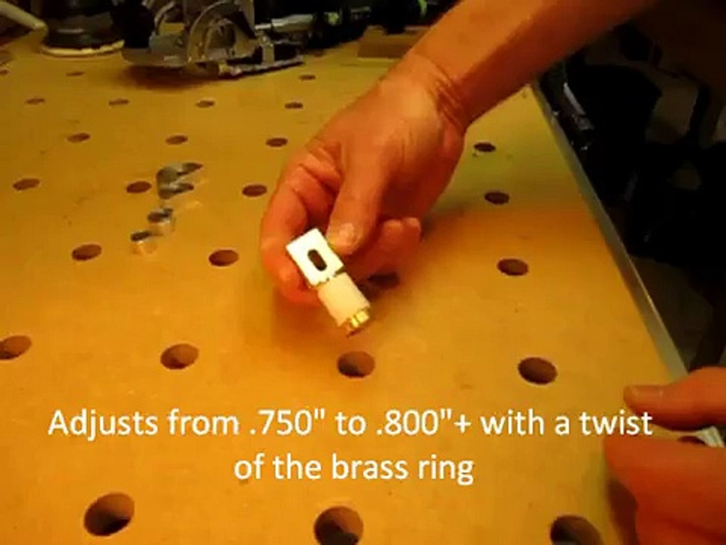 Adjustable Diameter Bench Dogs For Festool Mft Video Dailymotion