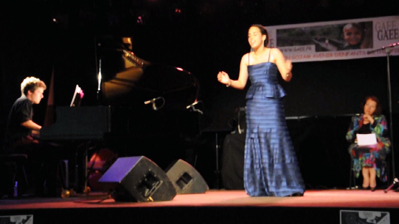 Sarah et David - concert GAEE juin 2015