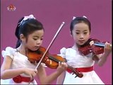 「北朝鮮」少女のバイオリン演奏