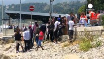 Centenares de inmigrantes bloqueados en Italia por el cierre de las fronteras de los Estados vecinos