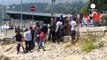 Des centaines de migrants interdits d'entrée en France sont bloqués en Italie