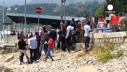 Italien: Notunterkünfte für Flüchtlinge am Bahnhof in Rom