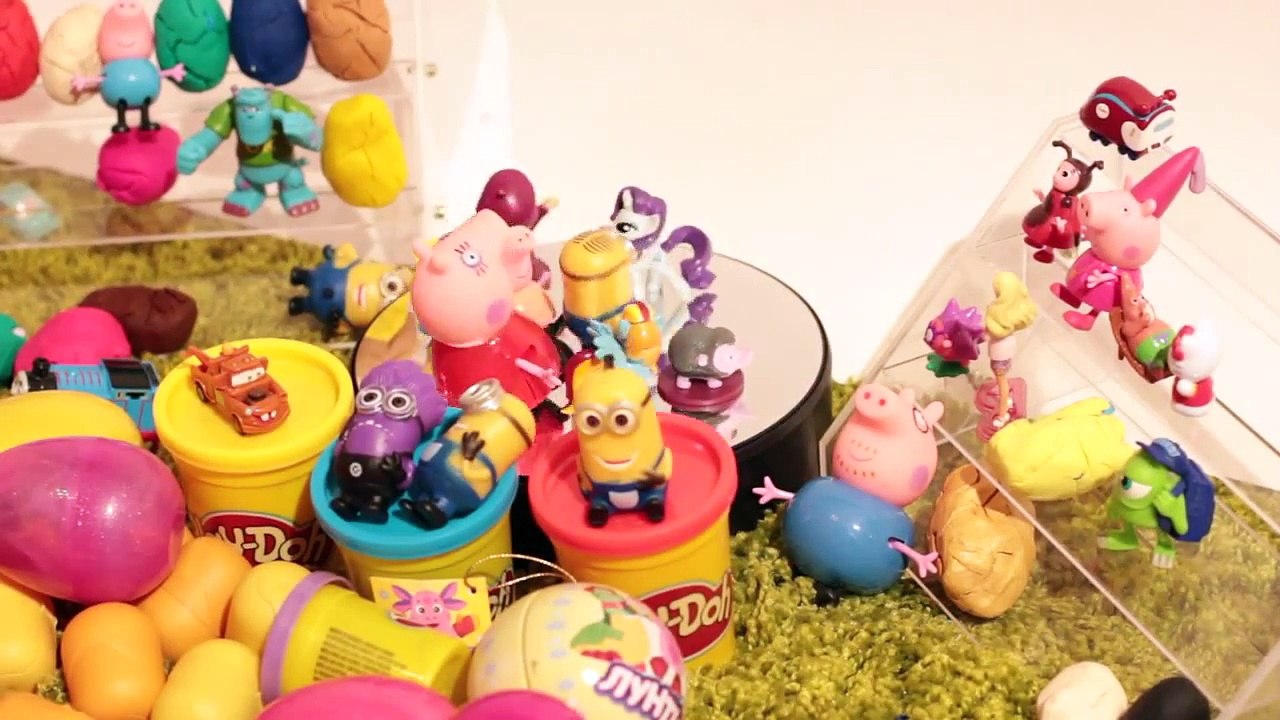 PEPPA PIG Nickelodeon Peppa Pig 25 Surprise Eggs a Peppa Surprise Egg Video