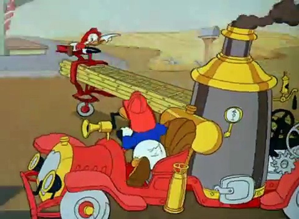 Donald Duck Fire Chief