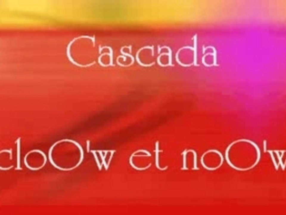 Viîdeo cascada couleur