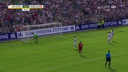 Miroslav Klose Amazing Lob Goal Sami's All Stars vs Khedira's Eleven 2-5