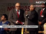 I owe it all to my wife: Fali Nariman