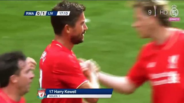 Harry Kewell Goal 0:1 | Real Madrid vs Liverpool Legends 14.06.2015