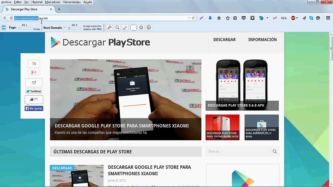 Descargar Google Play Store para el Celular