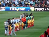 Himno Argentino - Argentina - Nigeria - Grabado en la popular en Ellis Park