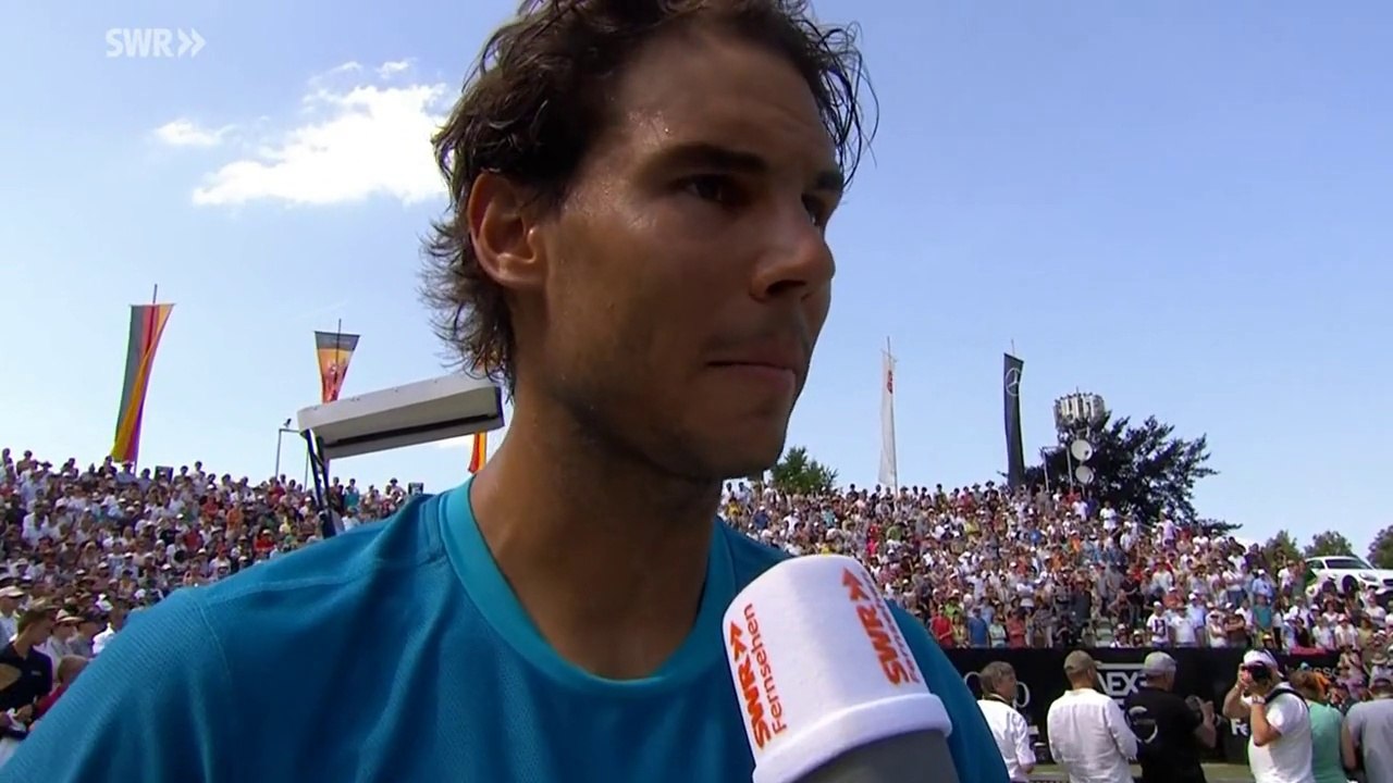 2015 MercedesCup FINAL Rafael Nadal vs. Victor Troicki / Last game & Interview
