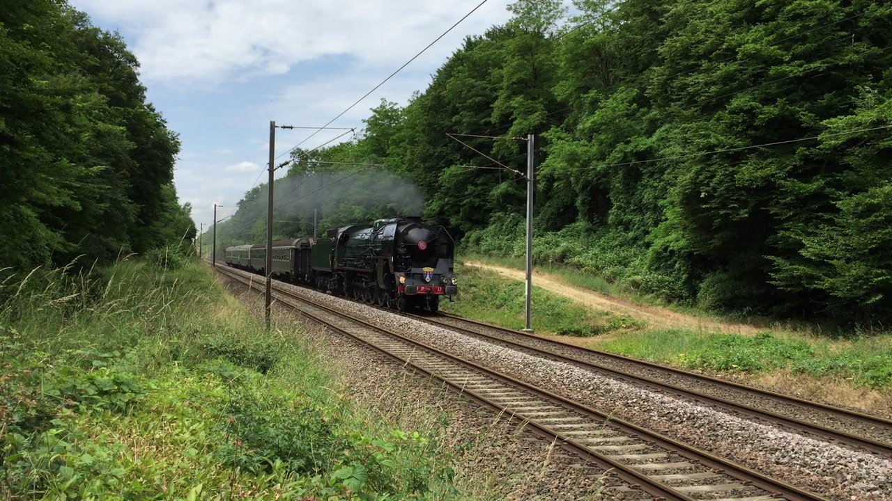 Voyage de la 241 P17 du Creusot