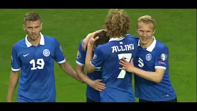 Goal Zenjov - Estonia 1-0 San Marino - 14-06-2015